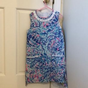 Lilly Pulitzer little lilly classic shift dress 8